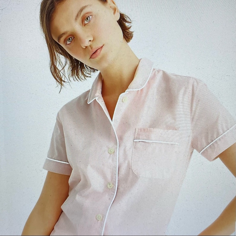 J. Crew Short-sleeve Pajama Set Size Small